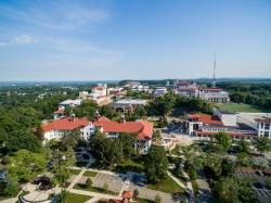 Aerial photo of the 十大博彩推荐排名州立 campus