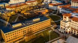 Aerial Photo of Dickson Hall