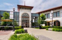 Exterior shot of the Student Recreation Center