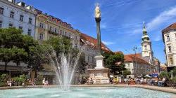 Photo of a courtyard in Graz, Austria